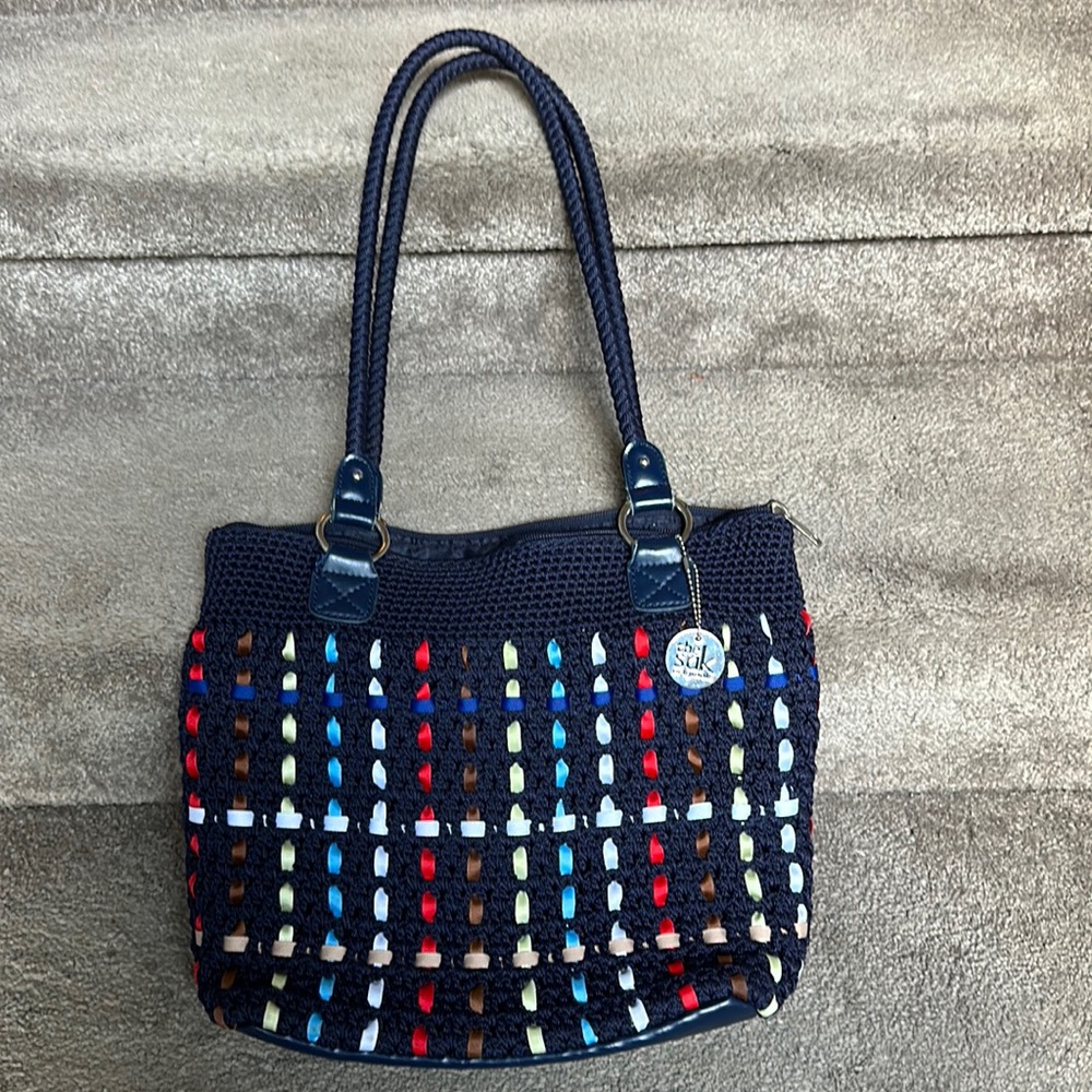 The Sak Woven Shoulder Bag